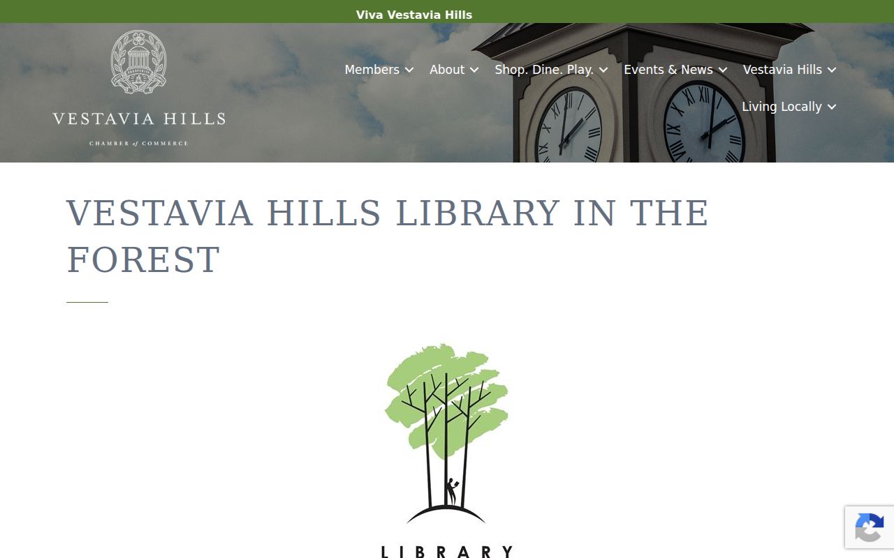Vestavia Hills neighbors Library in the Forest contact listing