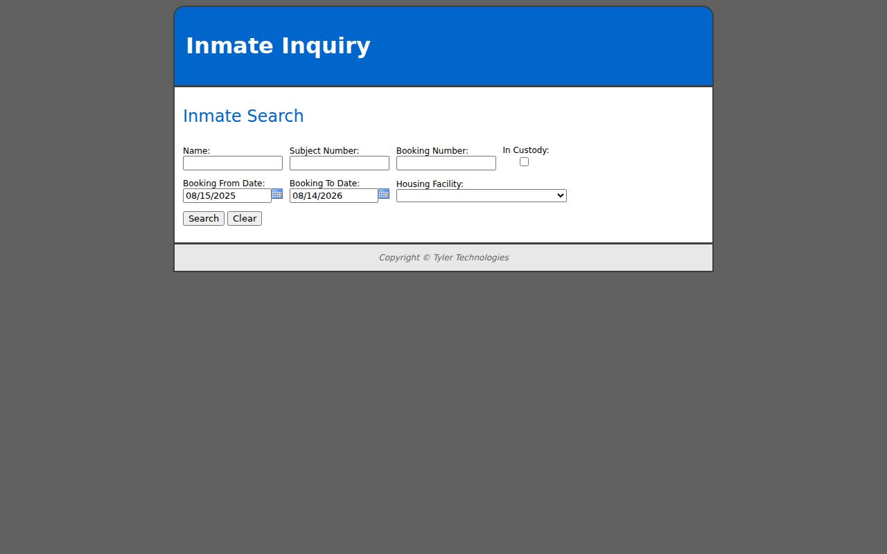 Vestavia Hills resident lookup using Jefferson County inmate inquiry
